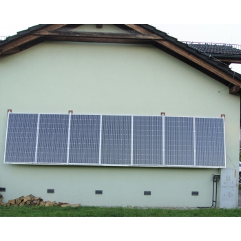 Zadaszenie solarne - kompletna konstrukcja dla 7 ogniw